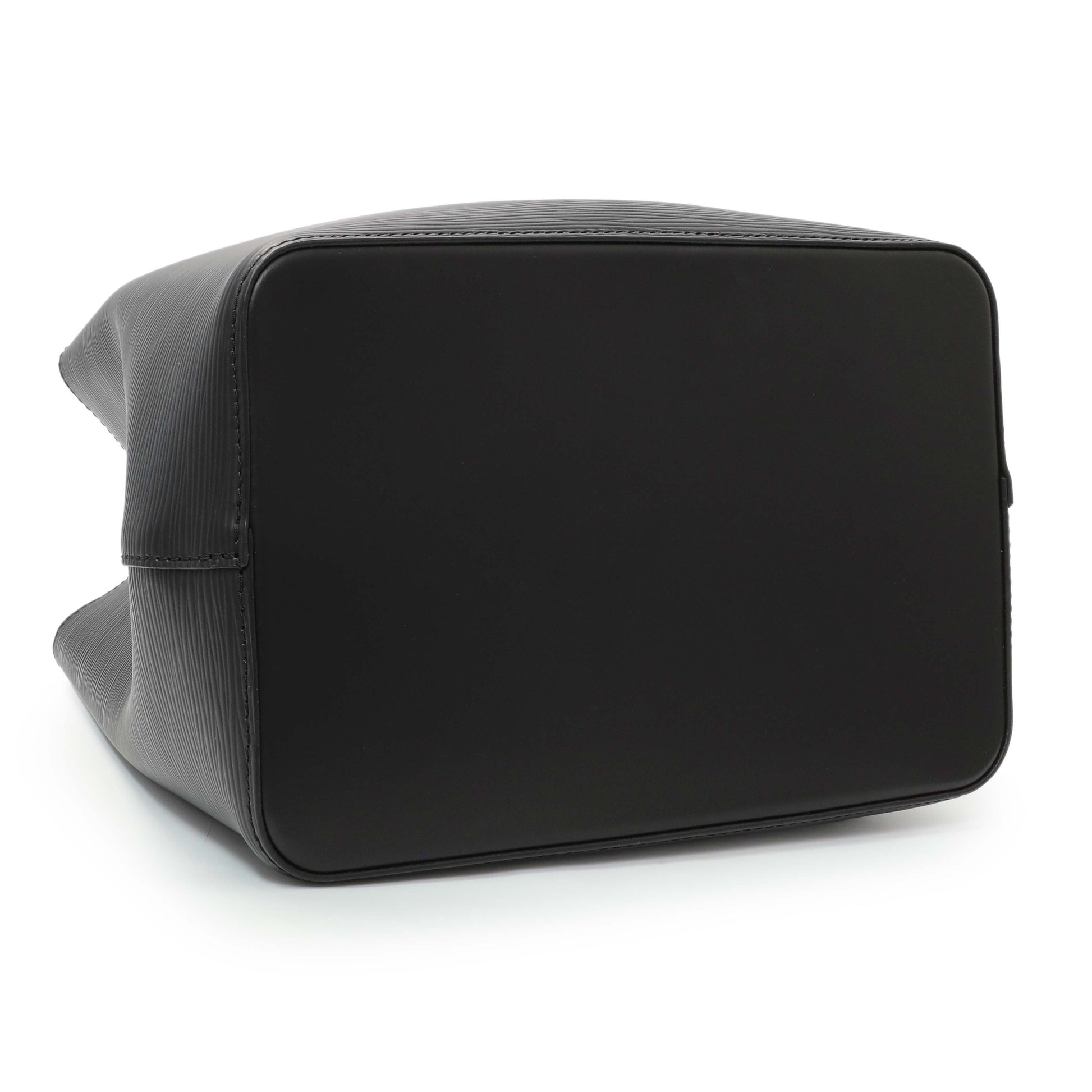 Exclusive Louis Vuitton Black Epi Neonoe MM — Back View