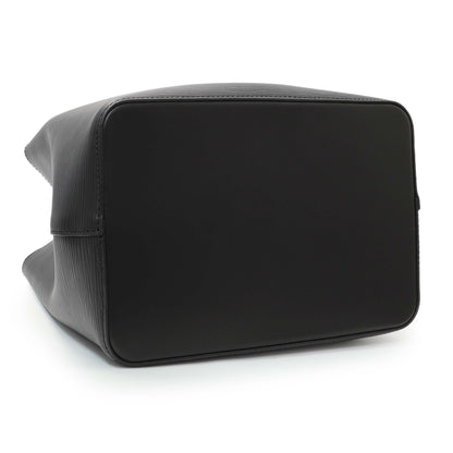 Exclusive Louis Vuitton Black Epi Neonoe MM — Back View