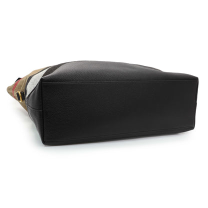 Exclusive Burberry Armley Folding Messenger — Back View