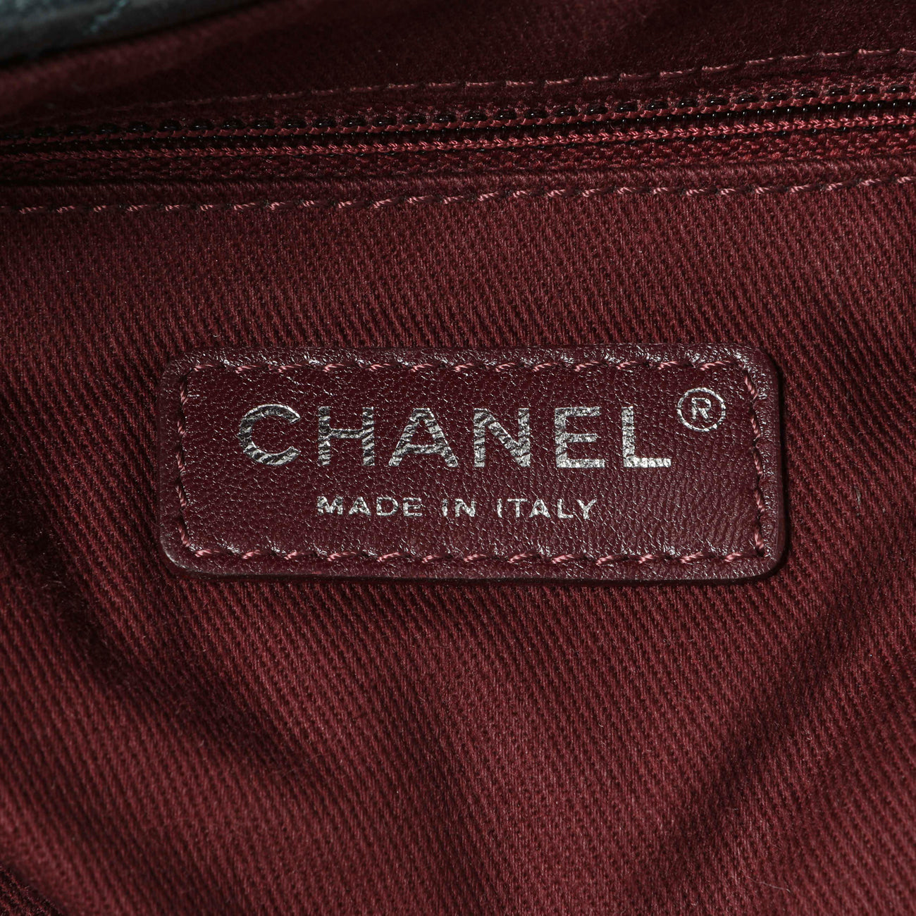 Exclusive Chanel Teal Glazed Calfskin Crossbody Flap — Alternate View 9