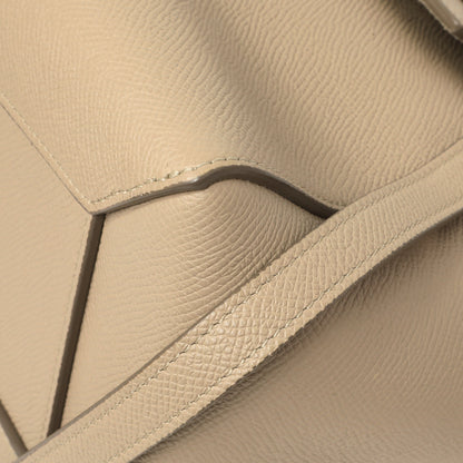 Exclusive Celine Light Taupe Grained Calfskin Micro Belt Bag — Detail View
