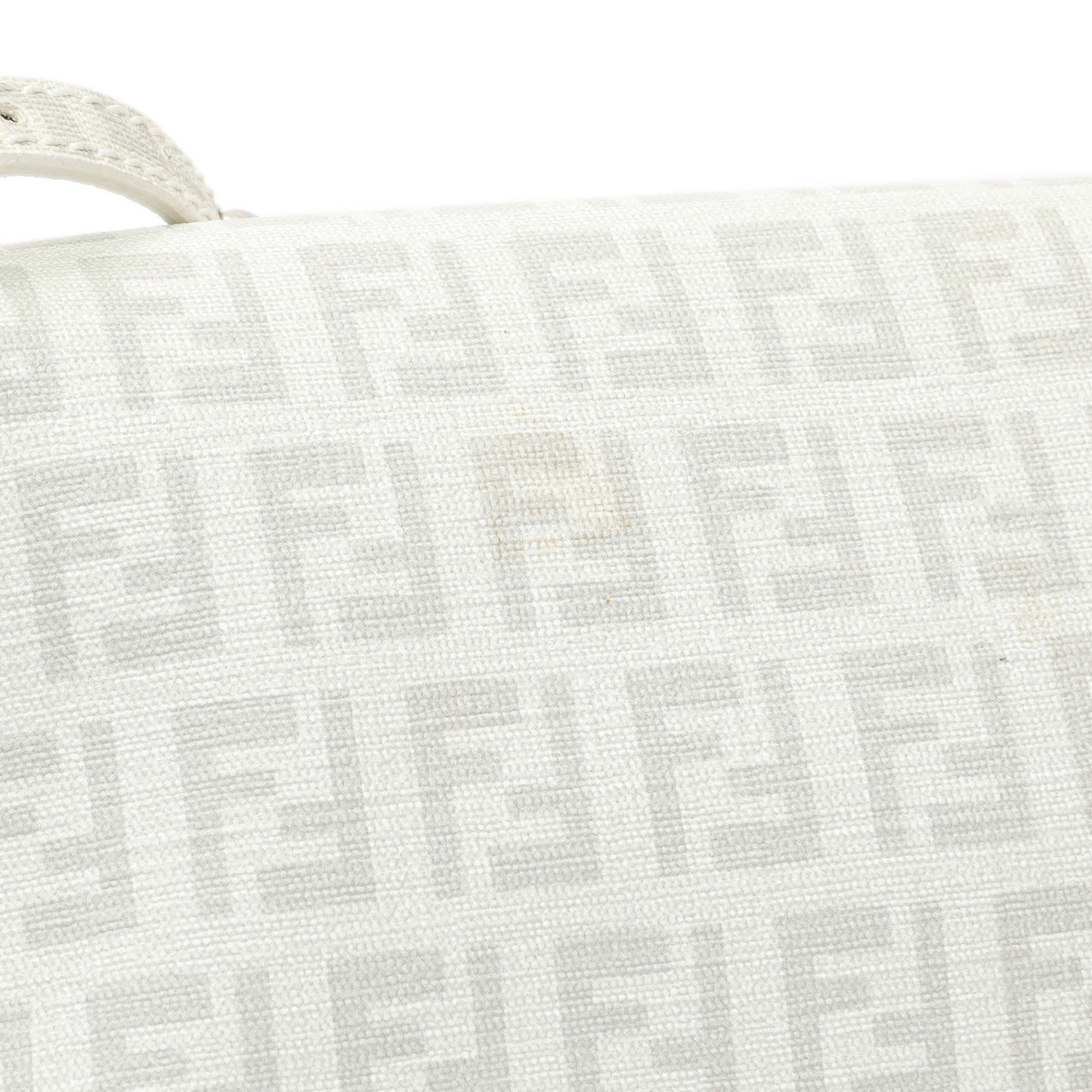 Exclusive Fendi White Mini Mama Baguette — Alternate View 11
