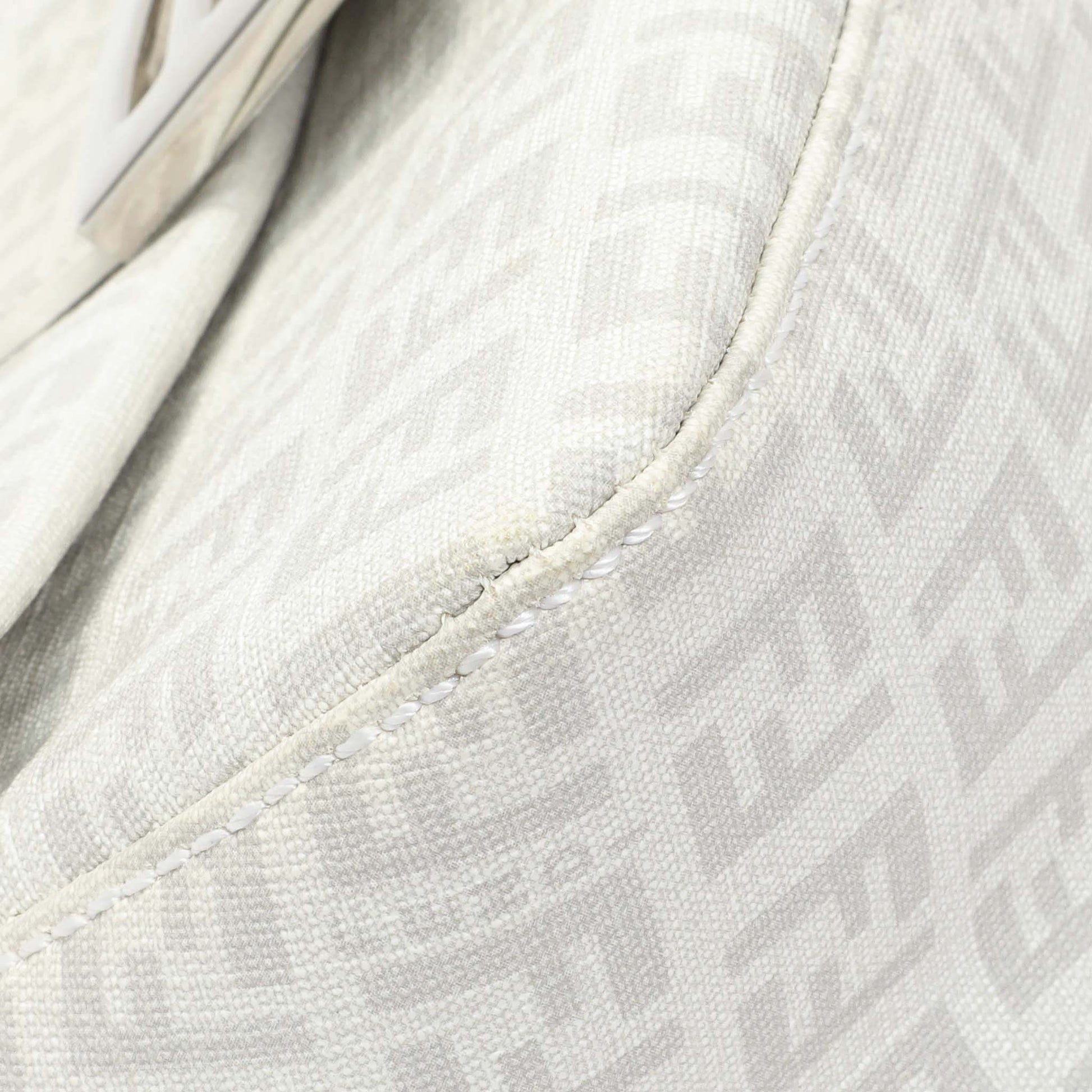Exclusive Fendi White Mini Mama Baguette — Top View
