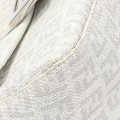 Exclusive Fendi White Mini Mama Baguette — Top View