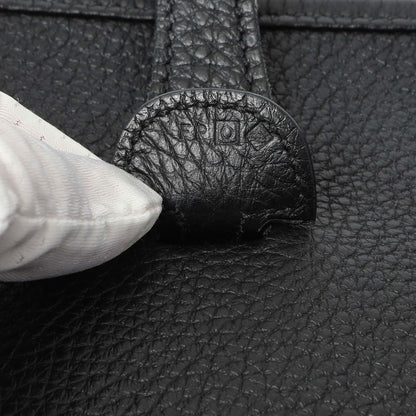 Exclusive Hermes Black Clemence Evelyne III PM — Lifestyle View