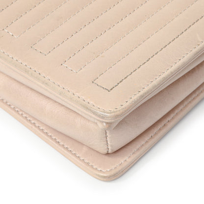 Exclusive Chanel Beige Quilted Calfskin Medium Korean Garden Flap — Lifestyle View