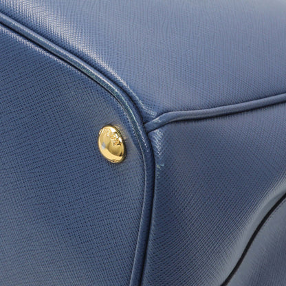 Exclusive Prada Blue Saffiano Medium Galleria Double Zip Tote — Alternate View 7