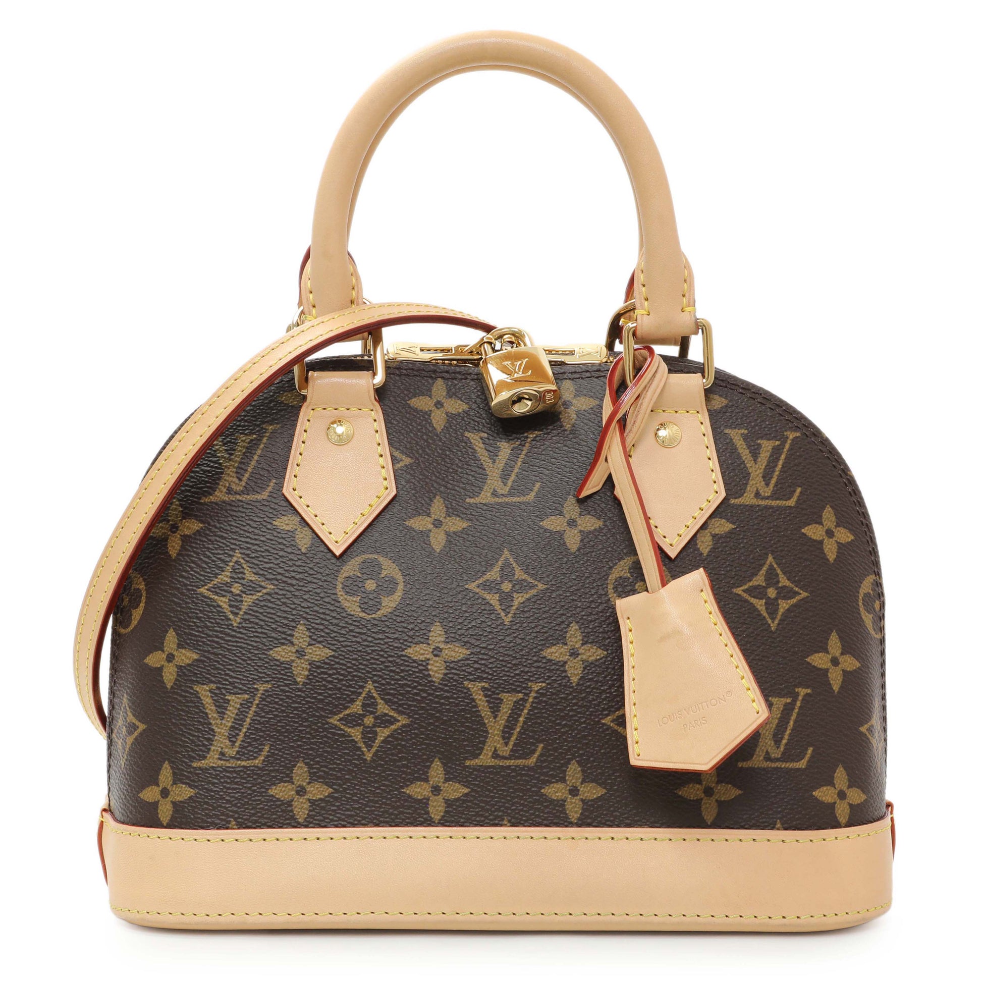 Exclusive Louis Vuitton Monogram Alma BB — Front View