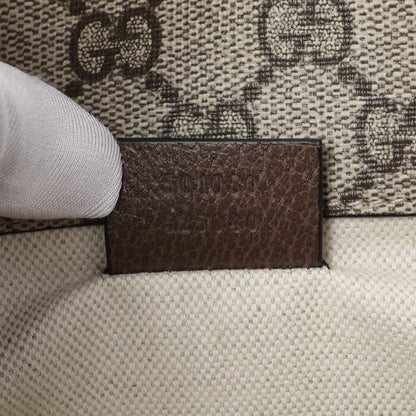 Exclusive Gucci GG Supreme Monogram Web Small Neo Vintage Double Flap Messenger Bag — Alternate View 8