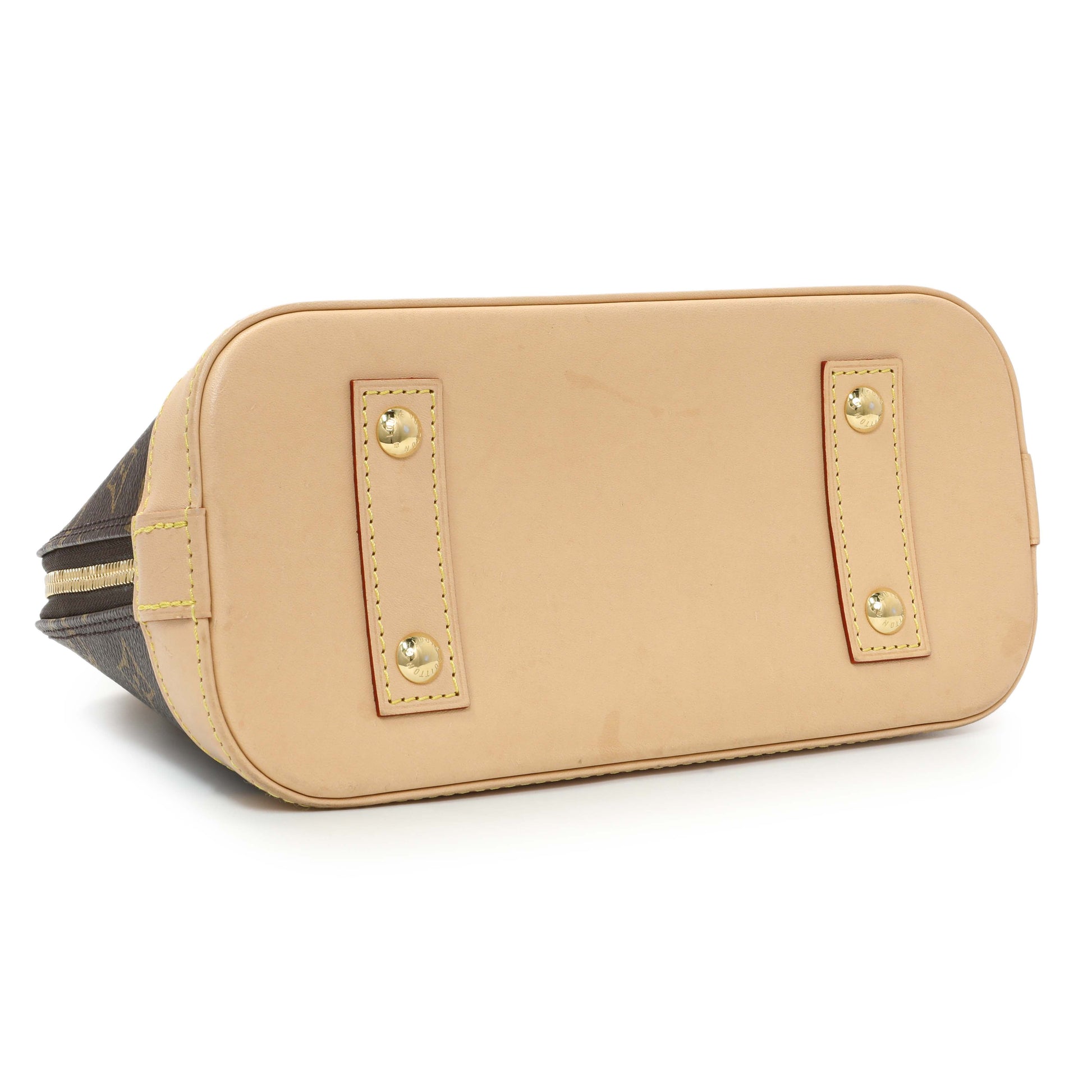 Exclusive Louis Vuitton Monogram Alma BB — Back View