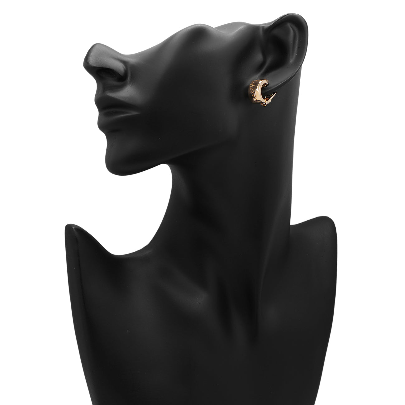 Exclusive Chopard 18K Rose Gold Chopardissimo Earrings — Back View