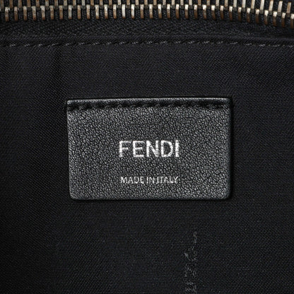 Exclusive Fendi Black Vitello Dolce By The Way Boston Bag — Detail View