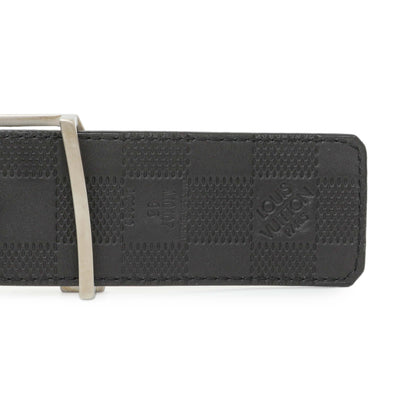 Exclusive Louis Vuitton Reversible Damier Infini LV Initiales 40mm Belt — Lifestyle View