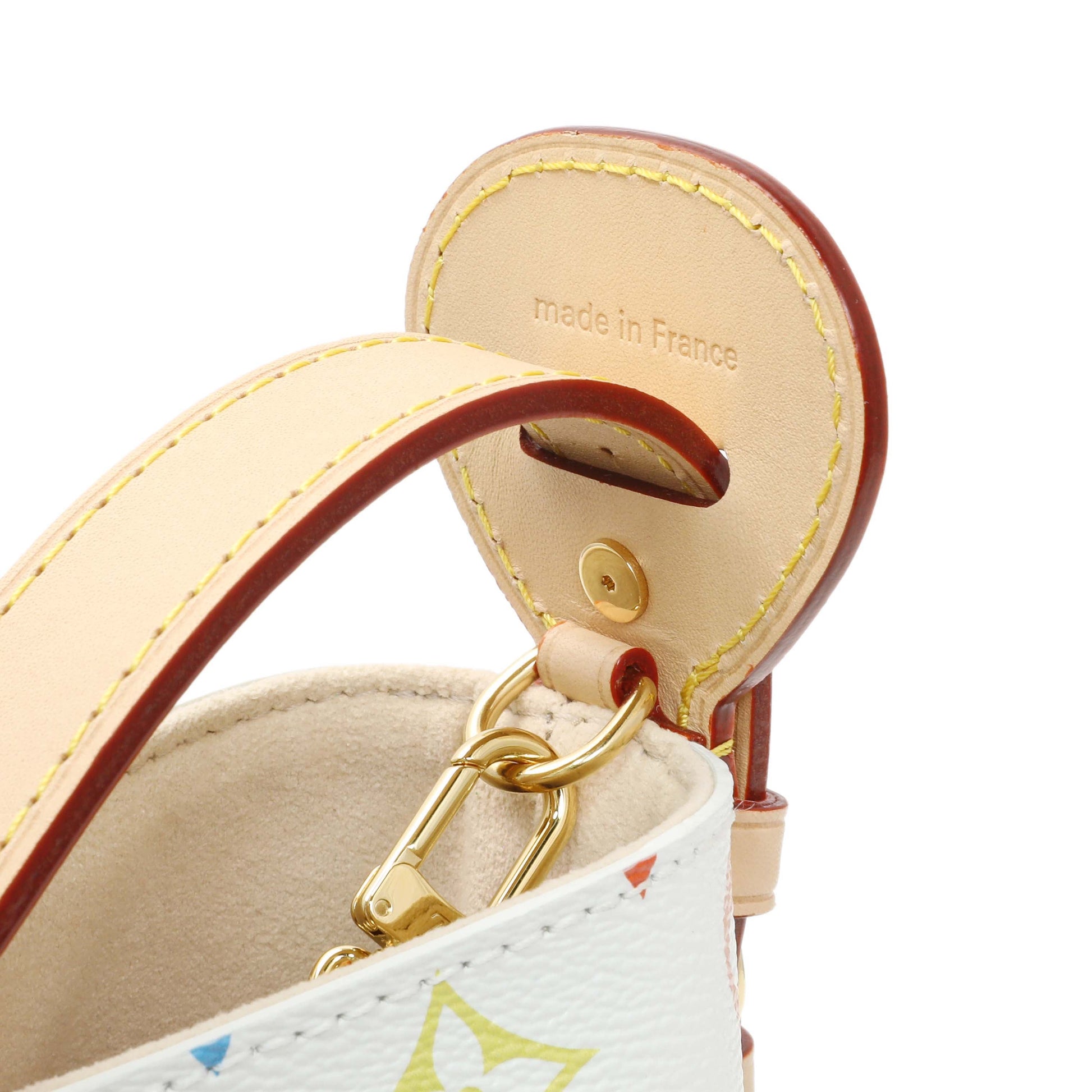 Exclusive Louis Vuitton X Takashi Murakami White Monogram Multicolor All BB — Lifestyle View