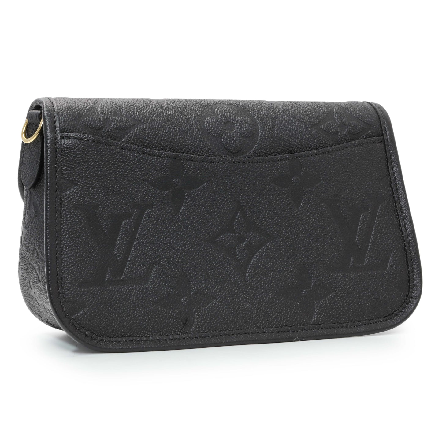 Exclusive Louis Vuitton Empreinte Monogram Giant Diane Black — Side View