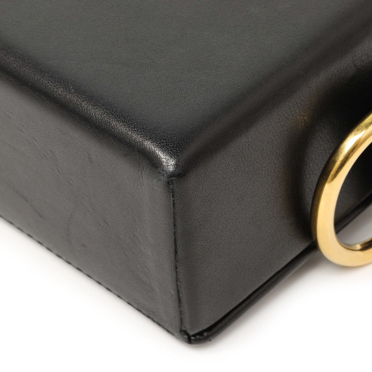 Exclusive Christian Dior Black Lambskin Dioraddict Lockbox — Alternate View 7