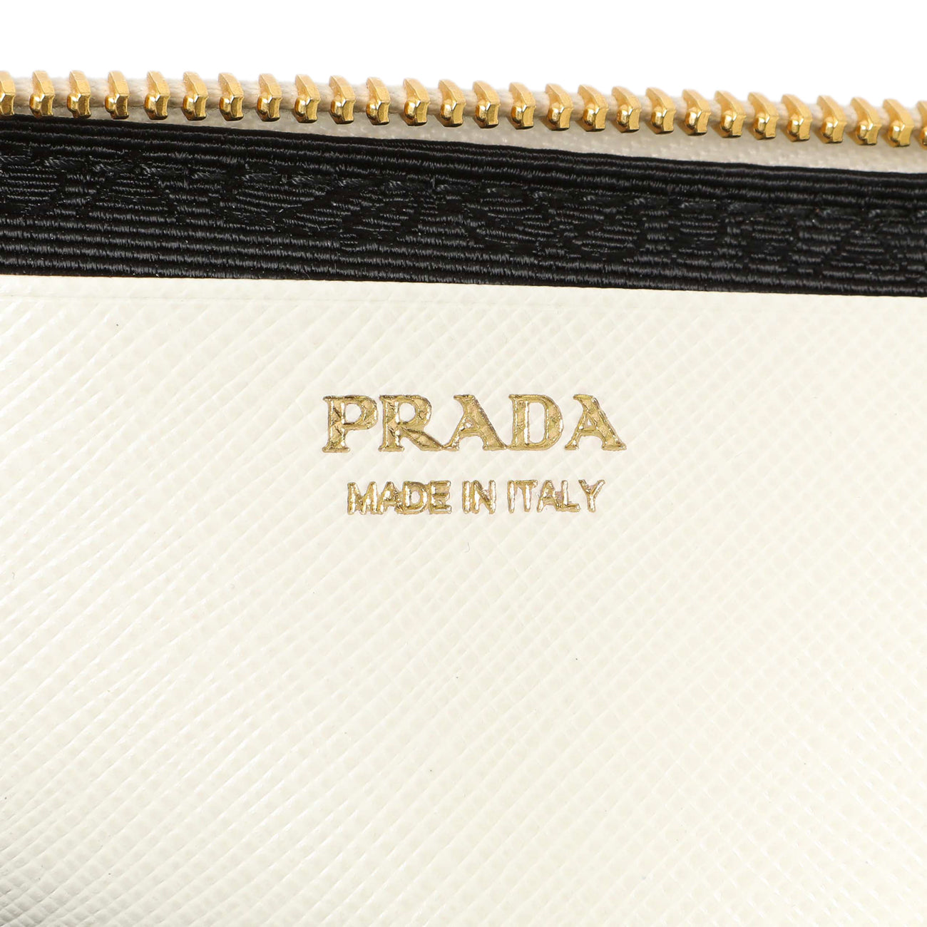 Exclusive Prada White Shearling Mini Triangle Crossbody Pouch — Lifestyle View