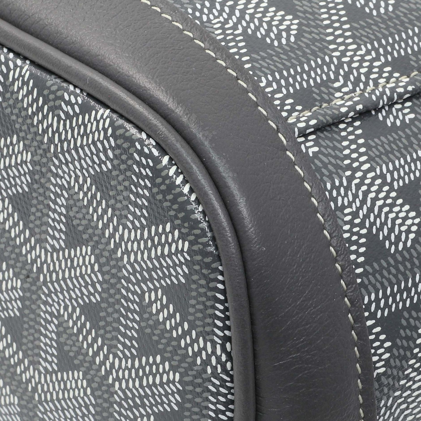 Exclusive Goyard Grey Goyardine Calfskin Mini Alpin Backpack — Alternate View 7