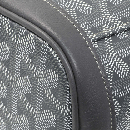 Exclusive Goyard Grey Goyardine Calfskin Mini Alpin Backpack — Alternate View 7