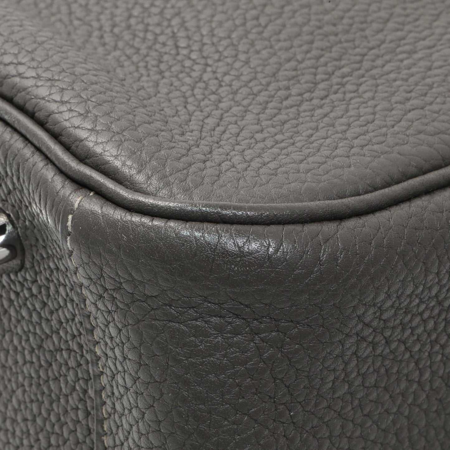 Exclusive Hermes Graphite Clemence Lindy 34 — Alternate View 7
