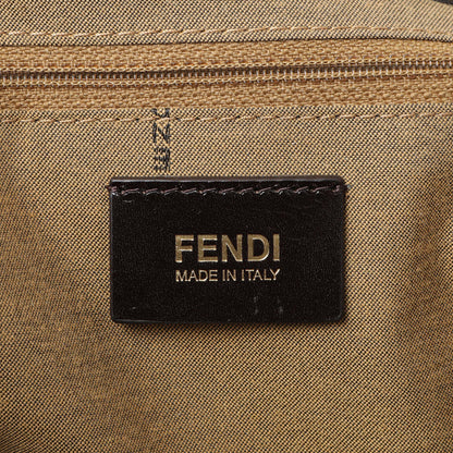 Exclusive Fendi Tobacco Zucca Mama Forever Bag — Detail View