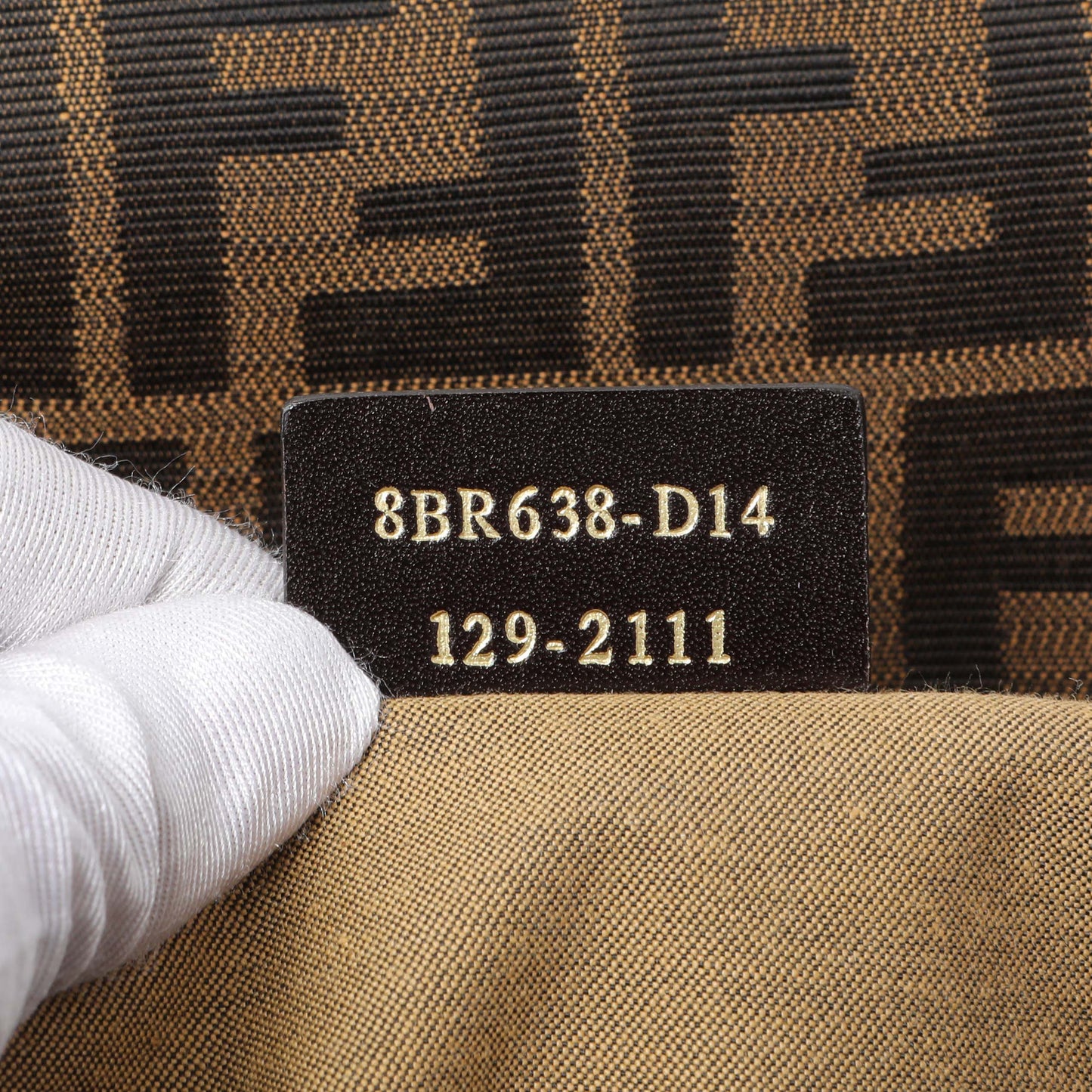 Exclusive Fendi Tobacco Zucca Mama Forever Bag — Lifestyle View