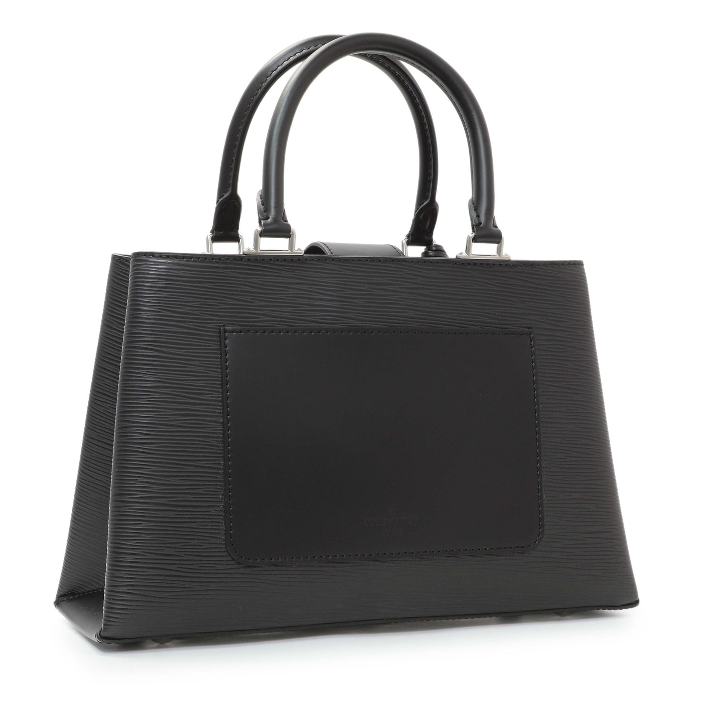 Exclusive Louis Vuitton Black Epi Kleber PM — Side View