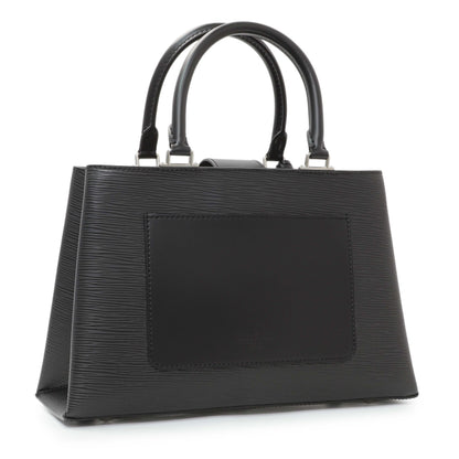 Exclusive Louis Vuitton Black Epi Kleber PM — Side View