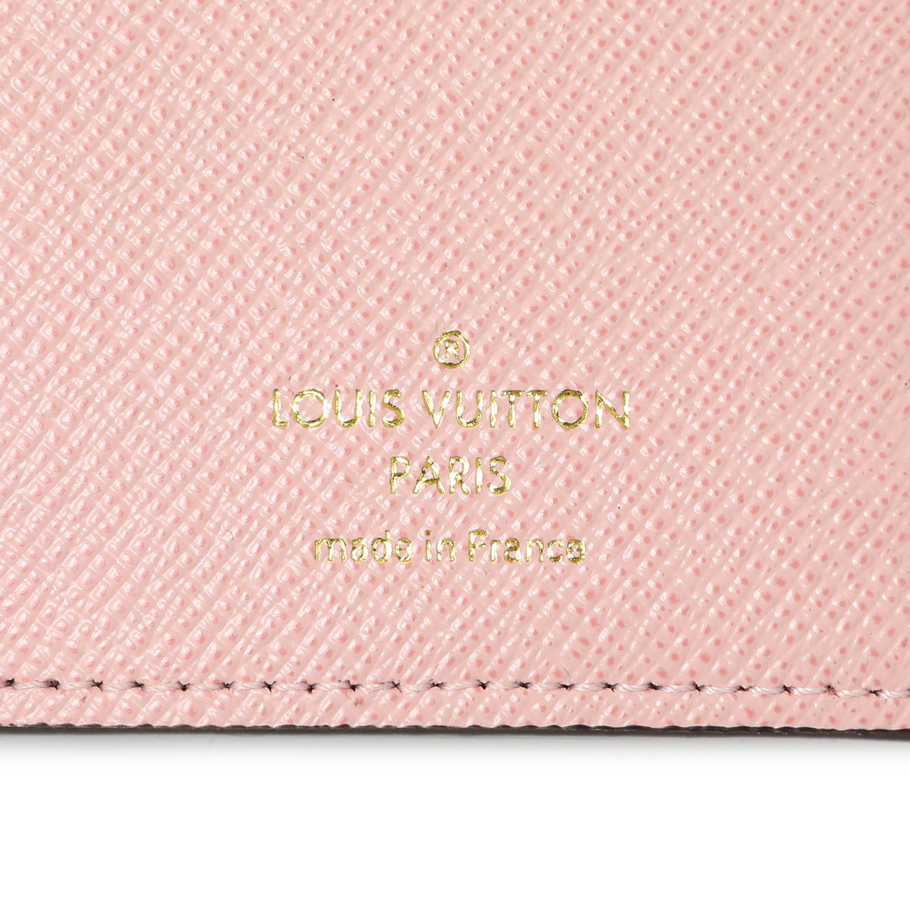 Exclusive Louis Vuitton Rose Ballerine Monogram Victorine Wallet — Detail View