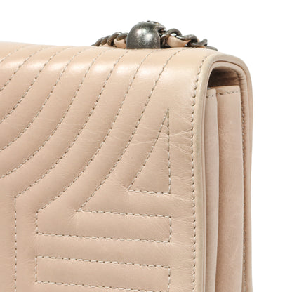 Exclusive Chanel Beige Quilted Calfskin Medium Korean Garden Flap — Alternate View 10