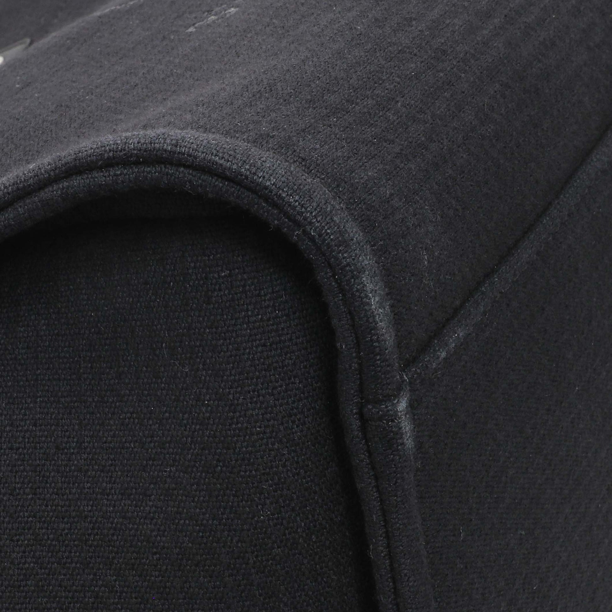 Exclusive Chanel Black Mixed Fibers Medium Deauville Tote — Top View