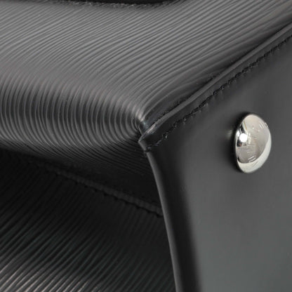 Exclusive Louis Vuitton Black Epi Kleber PM — Lifestyle View