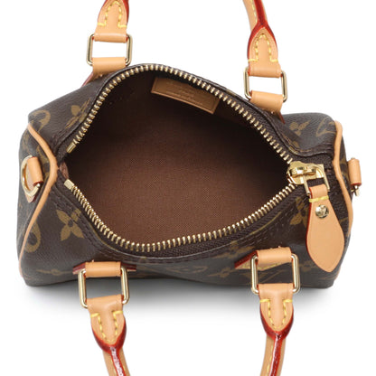 Exclusive Louis Vuitton Monogram Nano Speedy — Top View