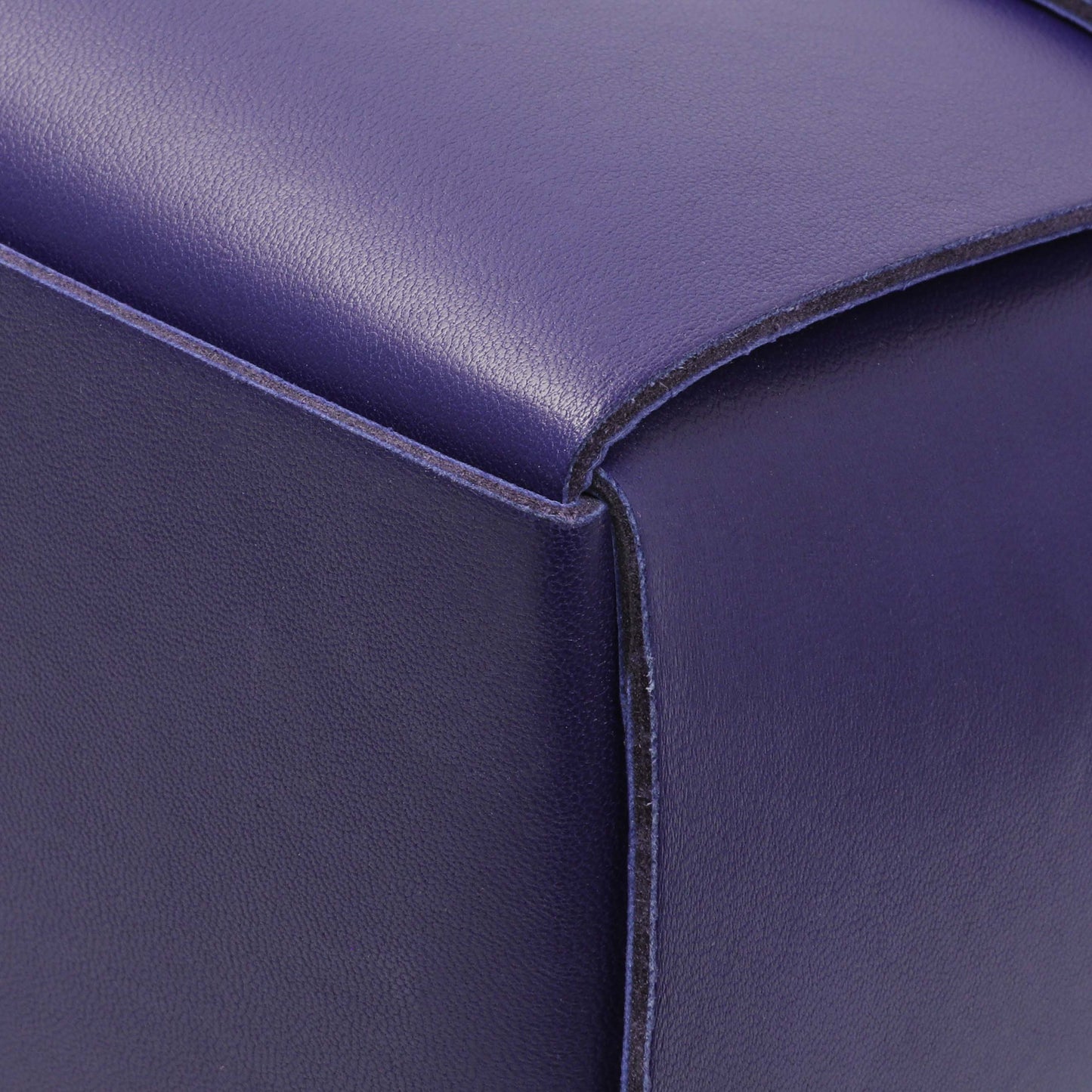 Exclusive Bottega Veneta Purple Calfskin Maxi Intrecciato Small Arco Tote — Alternate View 7