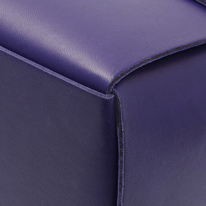 Exclusive Bottega Veneta Purple Calfskin Maxi Intrecciato Small Arco Tote — Alternate View 7