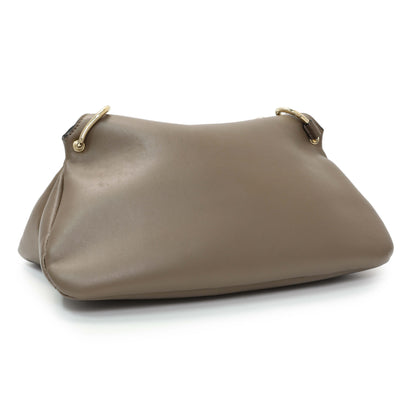 Exclusive Chloe Grey Calfskin Juana Shoulder Bag — Side View