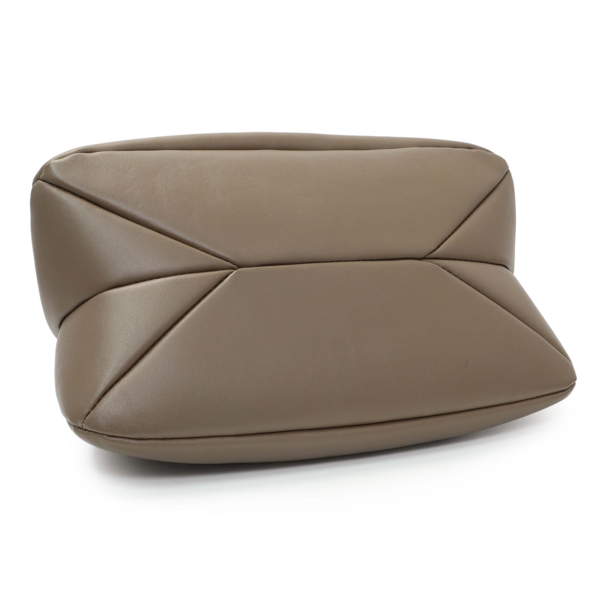 Exclusive Chloe Grey Calfskin Juana Shoulder Bag — Back View