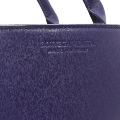 Exclusive Bottega Veneta Purple Calfskin Maxi Intrecciato Small Arco Tote — Alternate View 9