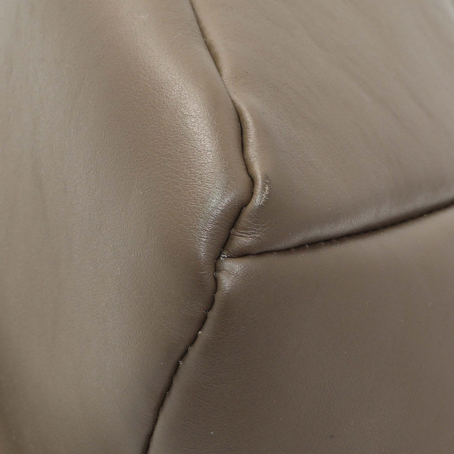 Exclusive Chloe Grey Calfskin Juana Shoulder Bag — Top View