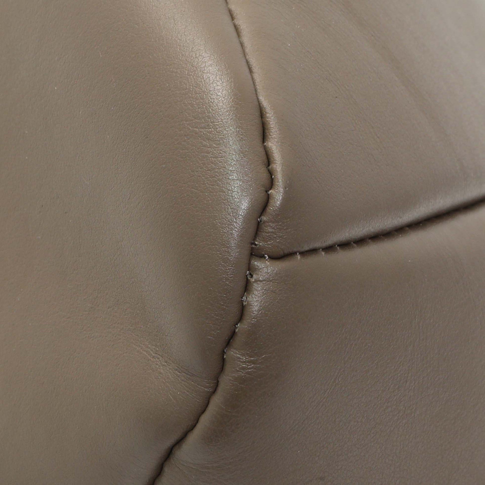 Exclusive Chloe Grey Calfskin Juana Shoulder Bag — Lifestyle View