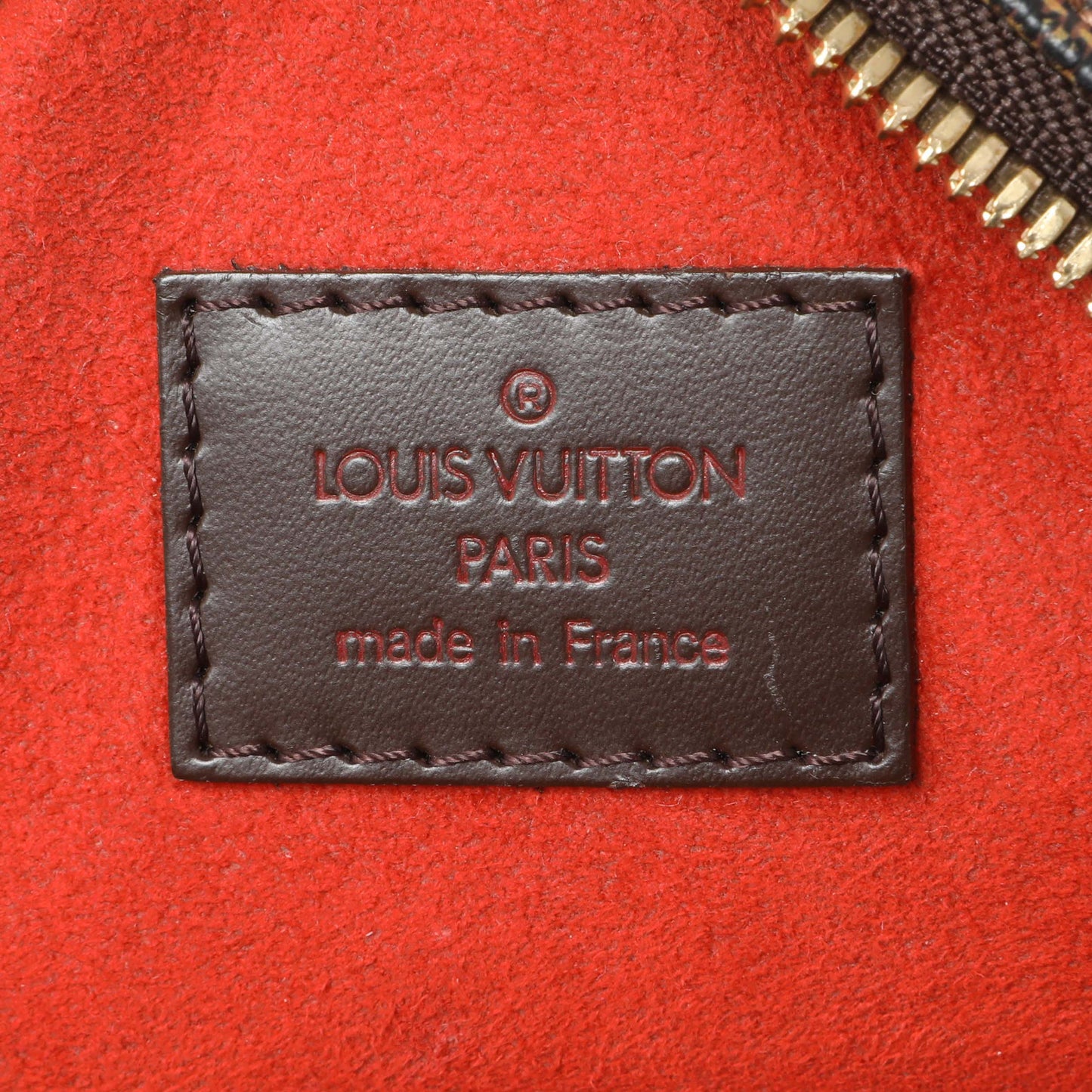 Exclusive Louis Vuitton Damier Ebene Ipanema PM — Detail View