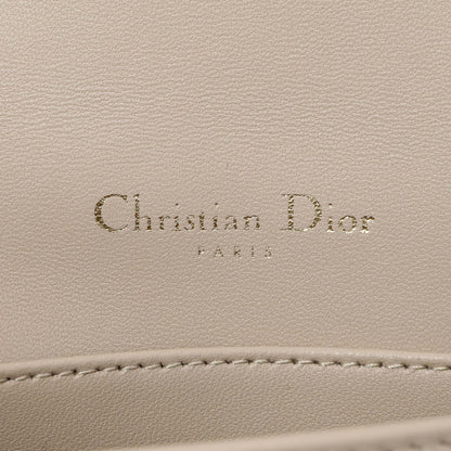 Exclusive Christian Dior Beige Lambskin Cannage Lady Dior Pouch — Alternate View 10