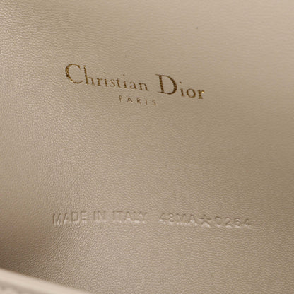 Exclusive Christian Dior Beige Lambskin Cannage Lady Dior Pouch — Alternate View 9