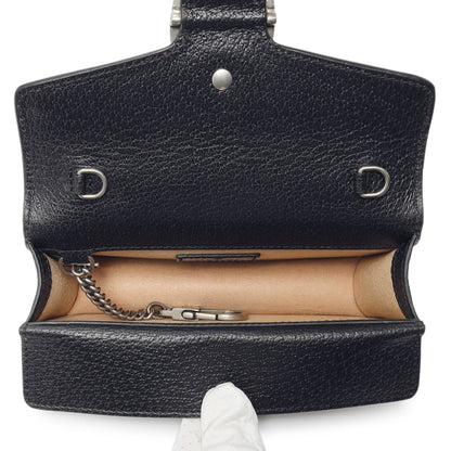 Exclusive Gucci Beige Blue GG Supreme Monogram Super Mini Dionysus — Top View