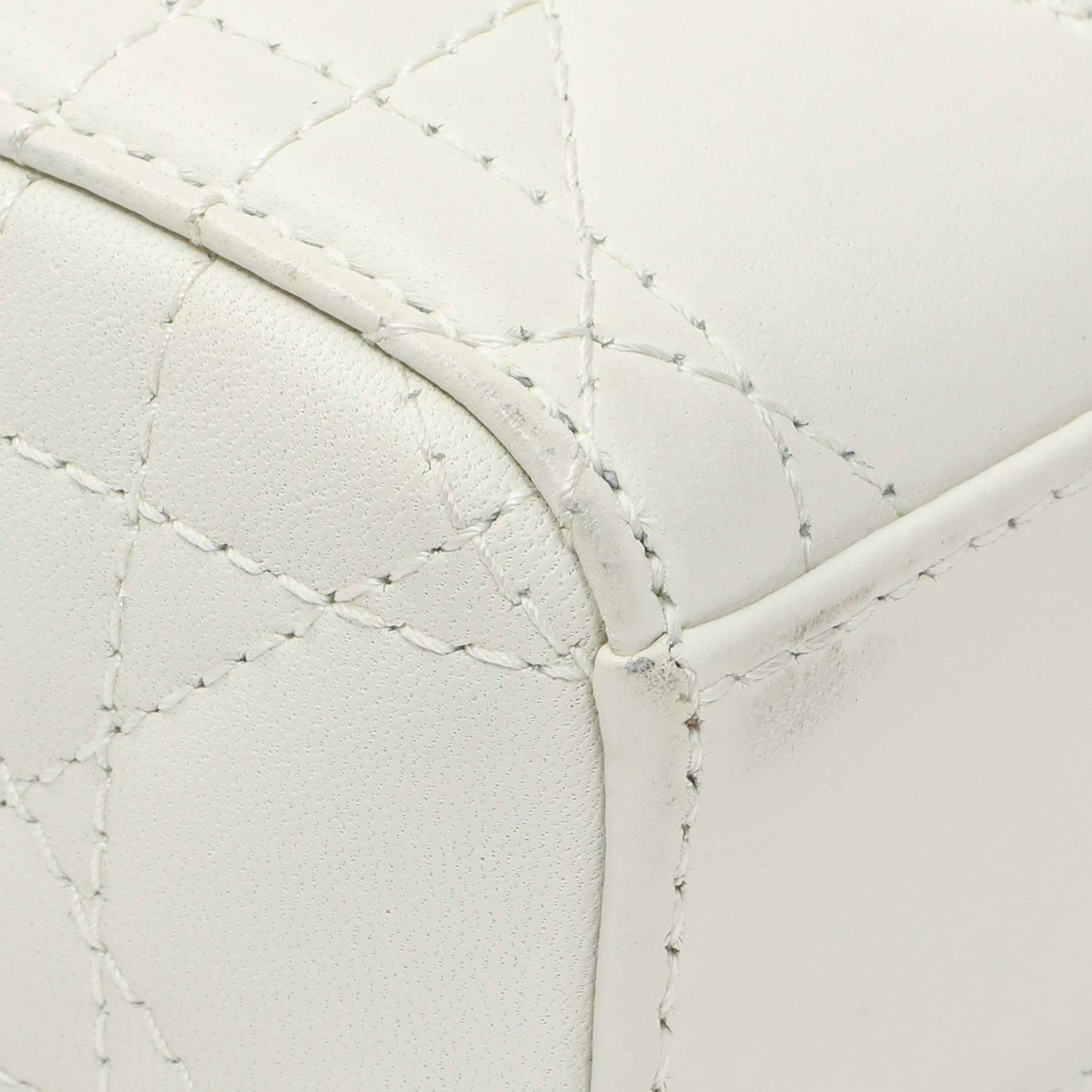 Exclusive Christian Dior Latte Cannage Small Lambskin Lady D-Joy — Lifestyle View