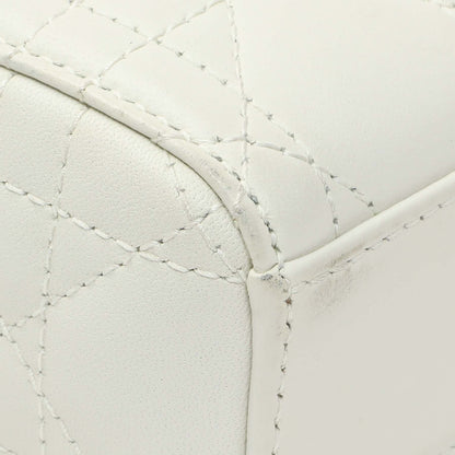 Exclusive Christian Dior Latte Cannage Small Lambskin Lady D-Joy — Lifestyle View