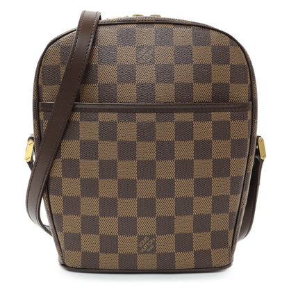 Exclusive Louis Vuitton Damier Ebene Ipanema PM — Front View