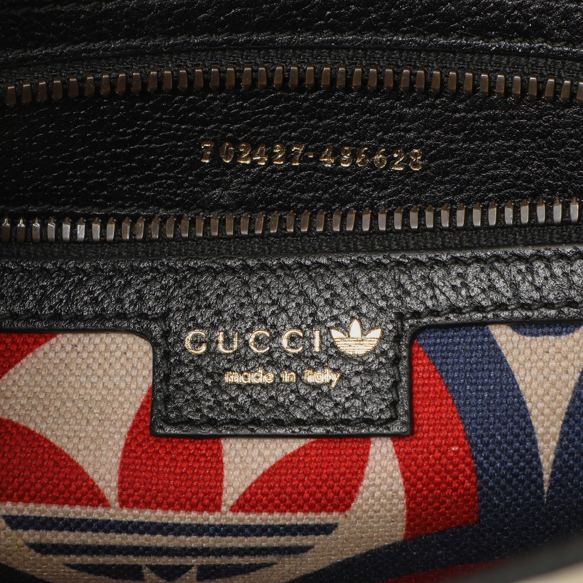 Exclusive Gucci X Adidas Textured Dollar Calfskin Web Trefoil Logo Small Messenger Bag — Alternate View 9