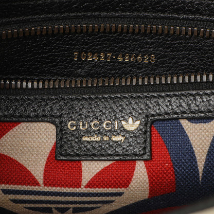 Exclusive Gucci X Adidas Textured Dollar Calfskin Web Trefoil Logo Small Messenger Bag — Alternate View 9