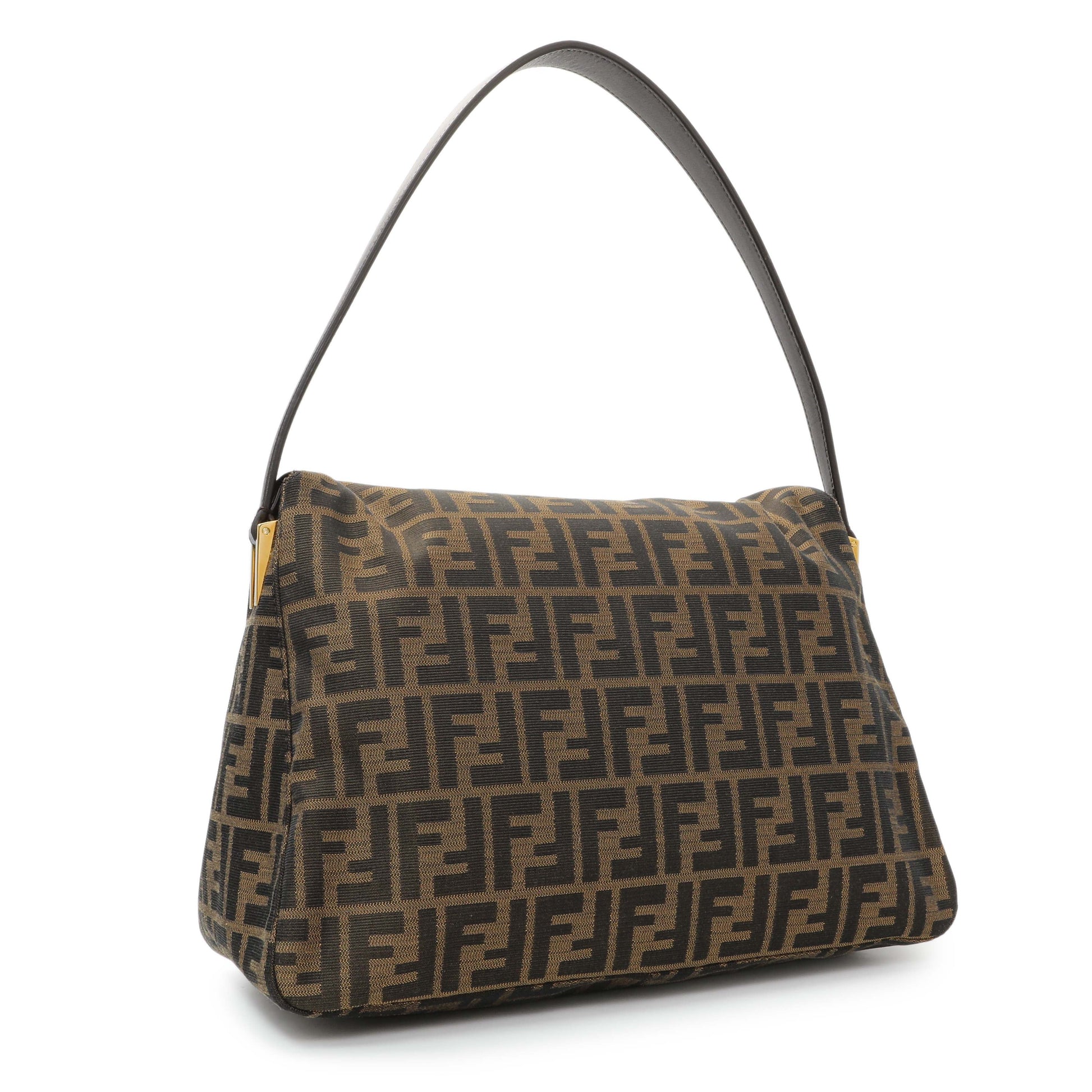 Exclusive Fendi Tobacco Zucca Mama Forever Bag — Side View